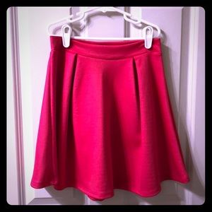 Pink Skater Skirt